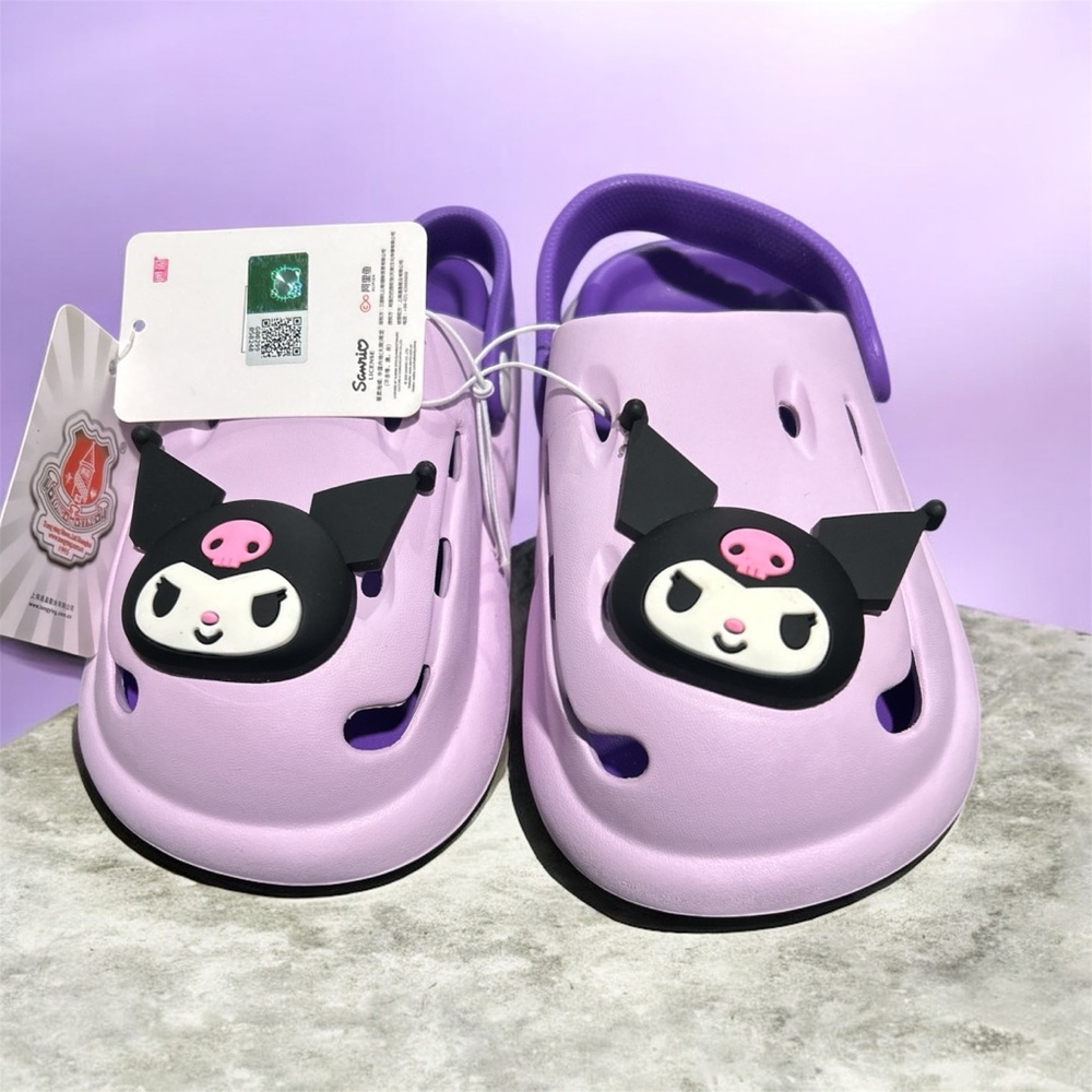 Kids Clogs in Purple